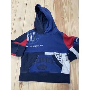 Gap Kids Logo Remix Hoodie Sweatshirt Boys 3‎